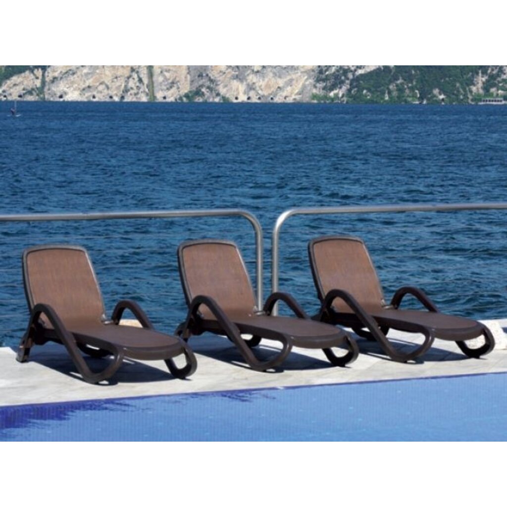 Nardi Ligbed Omega gekleurd frame extra hoog  SALE