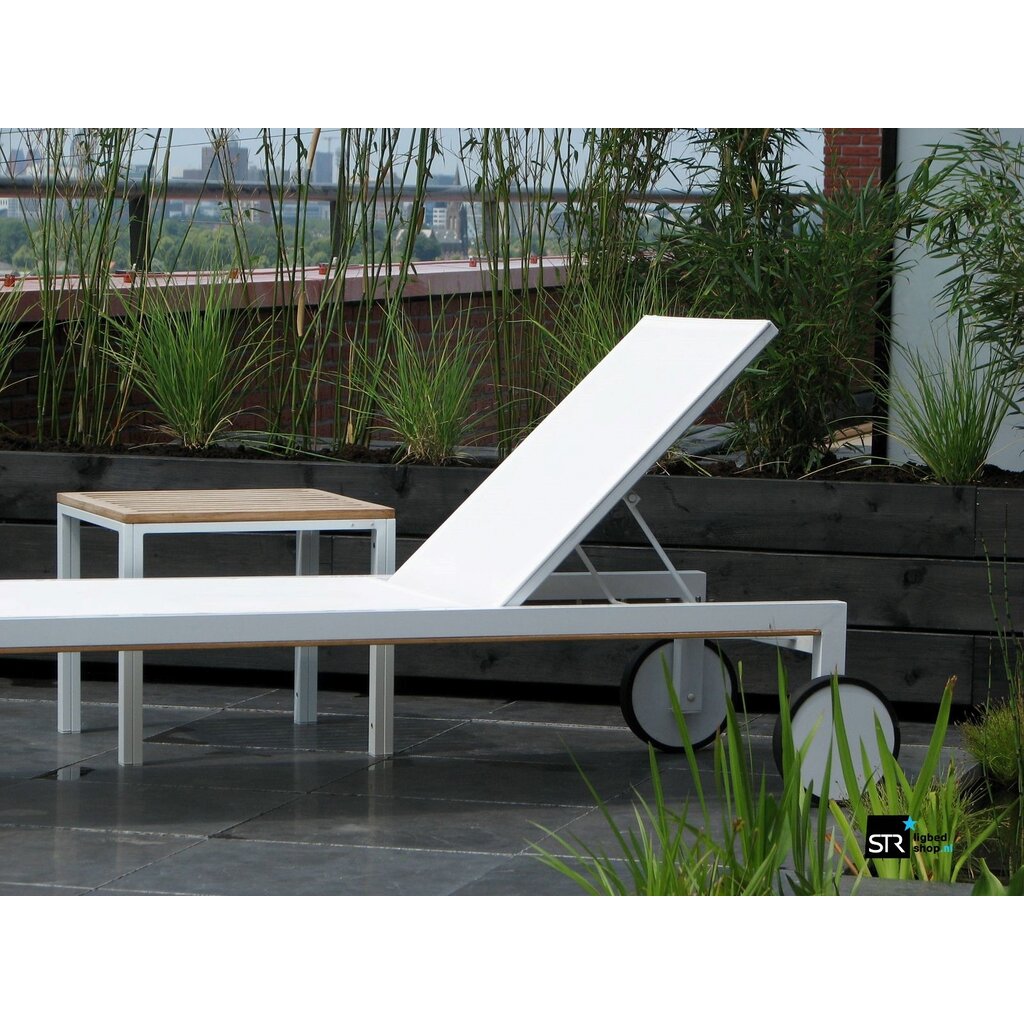 Resol Los textileen voor ligbed Shio wit