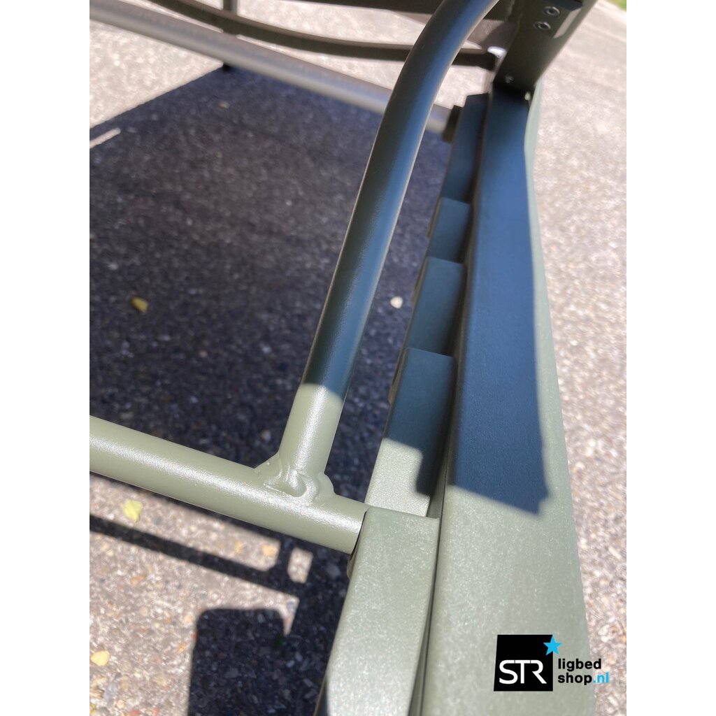 Grosfillex Ligbed Sunset XL composiet frame met aluminium ECO Green