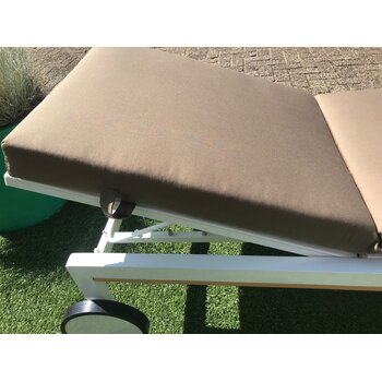 Ligbedshop Ligbedkussen dralon taupe
