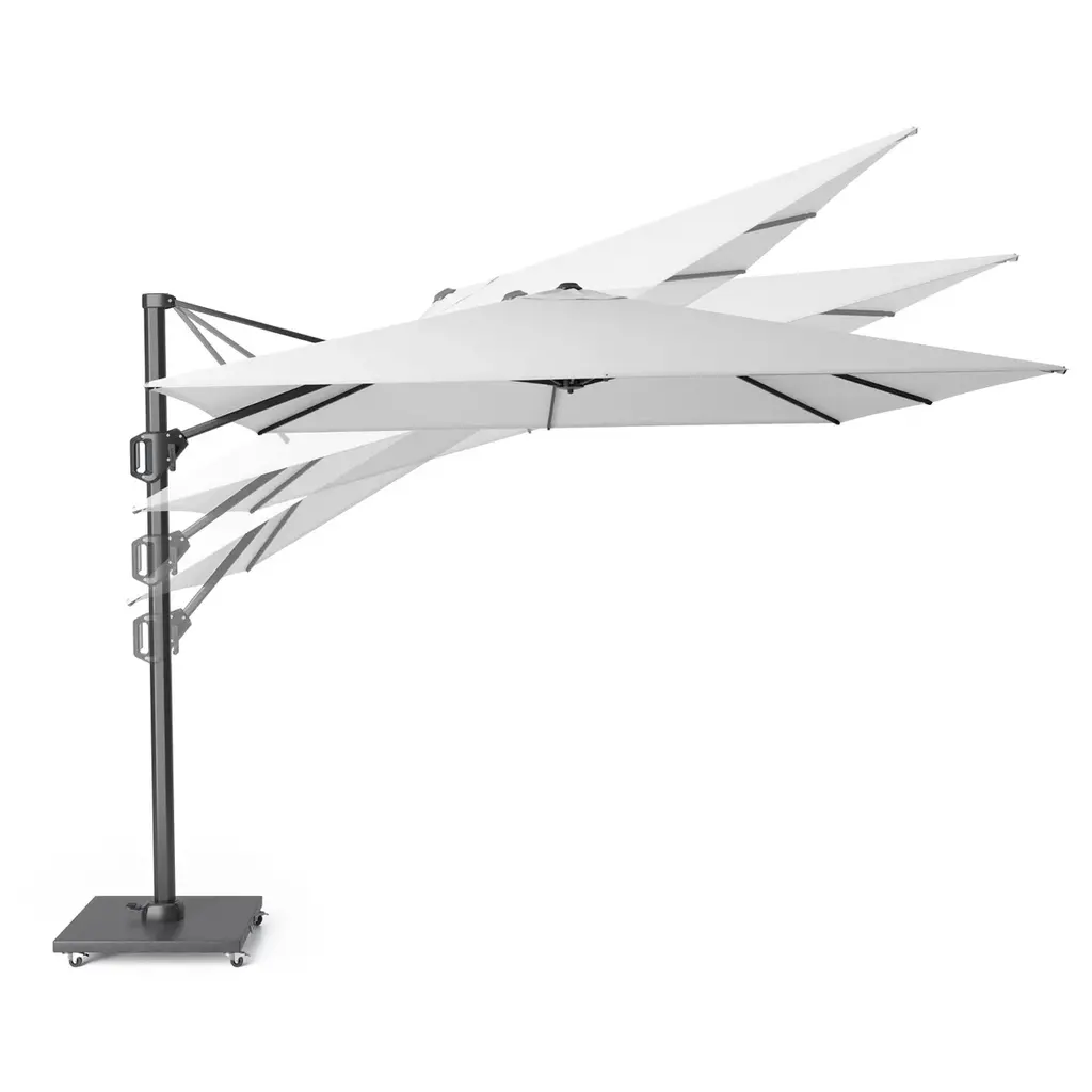 Platinum Zweefparasol Voyager in diverse maten en kleuren