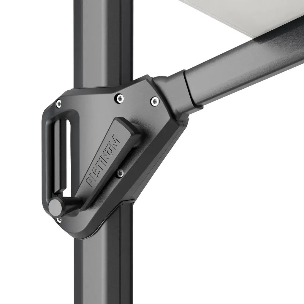 Platinum Zweefparasol Voyager in diverse maten en kleuren
