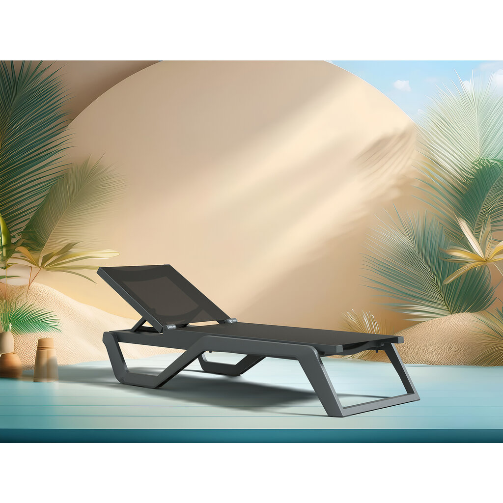 Siesta Stapelbaar ligbed Rio kunststof frame met textileen bespanning