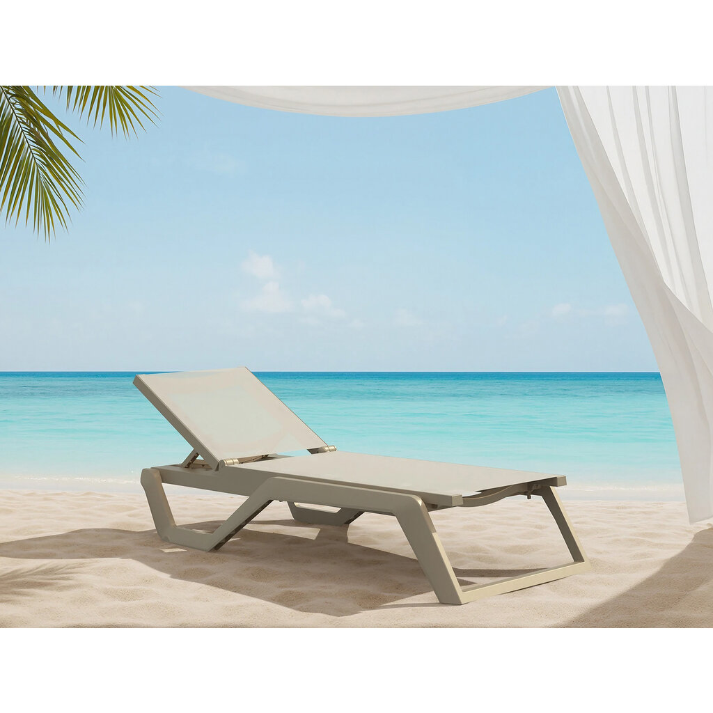 Siesta Stapelbaar ligbed Rio kunststof frame met textileen bespanning