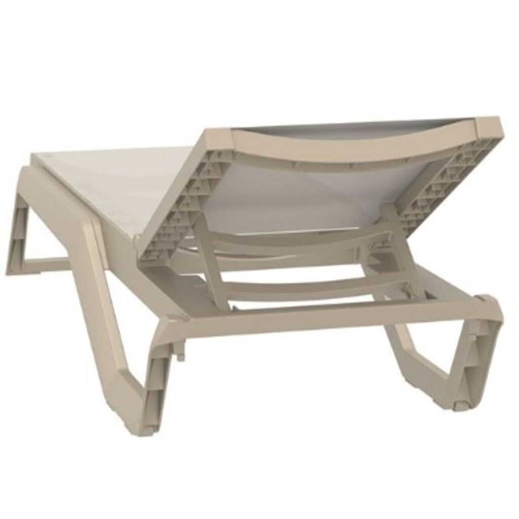 Siesta Stapelbaar ligbed Rio kunststof frame met textileen bespanning