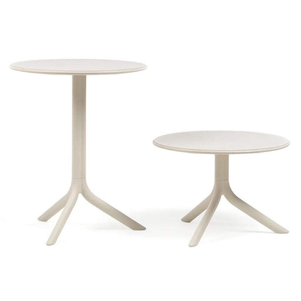 Nardi Bijzettafel Spritz kunststof rond topblad