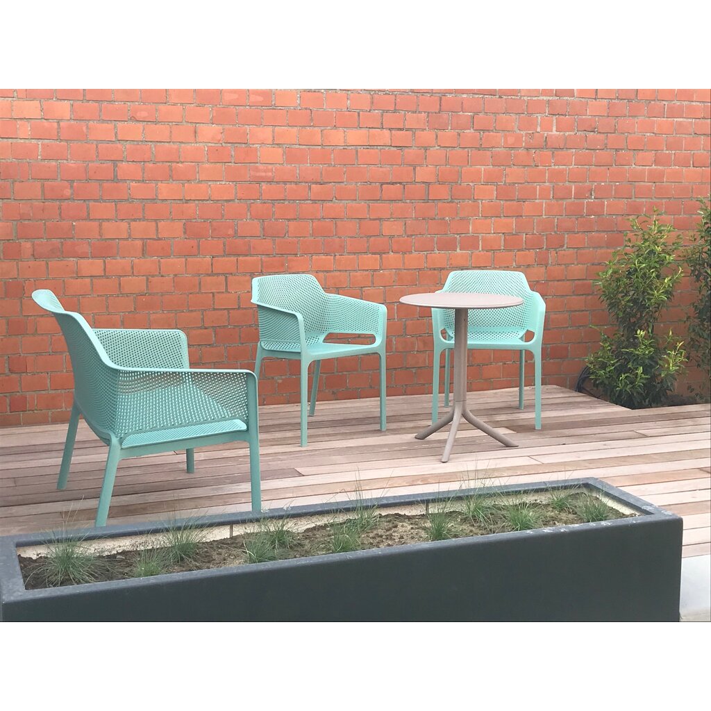Nardi Bijzettafel Spritz kunststof rond topblad