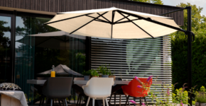 Parasols onderhouden en opbergen