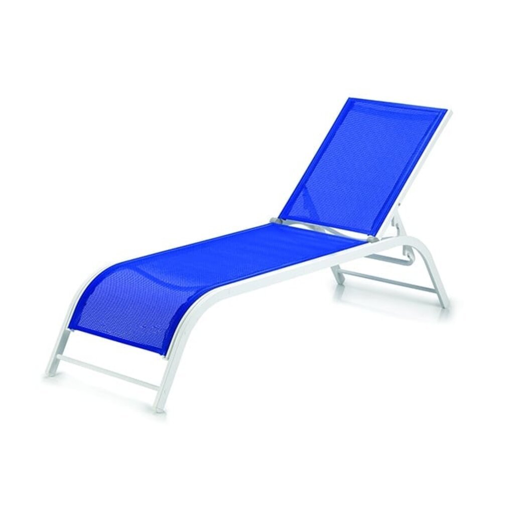 Ramberti Ligbed Santorini hoogwaardig aluminium met textileen