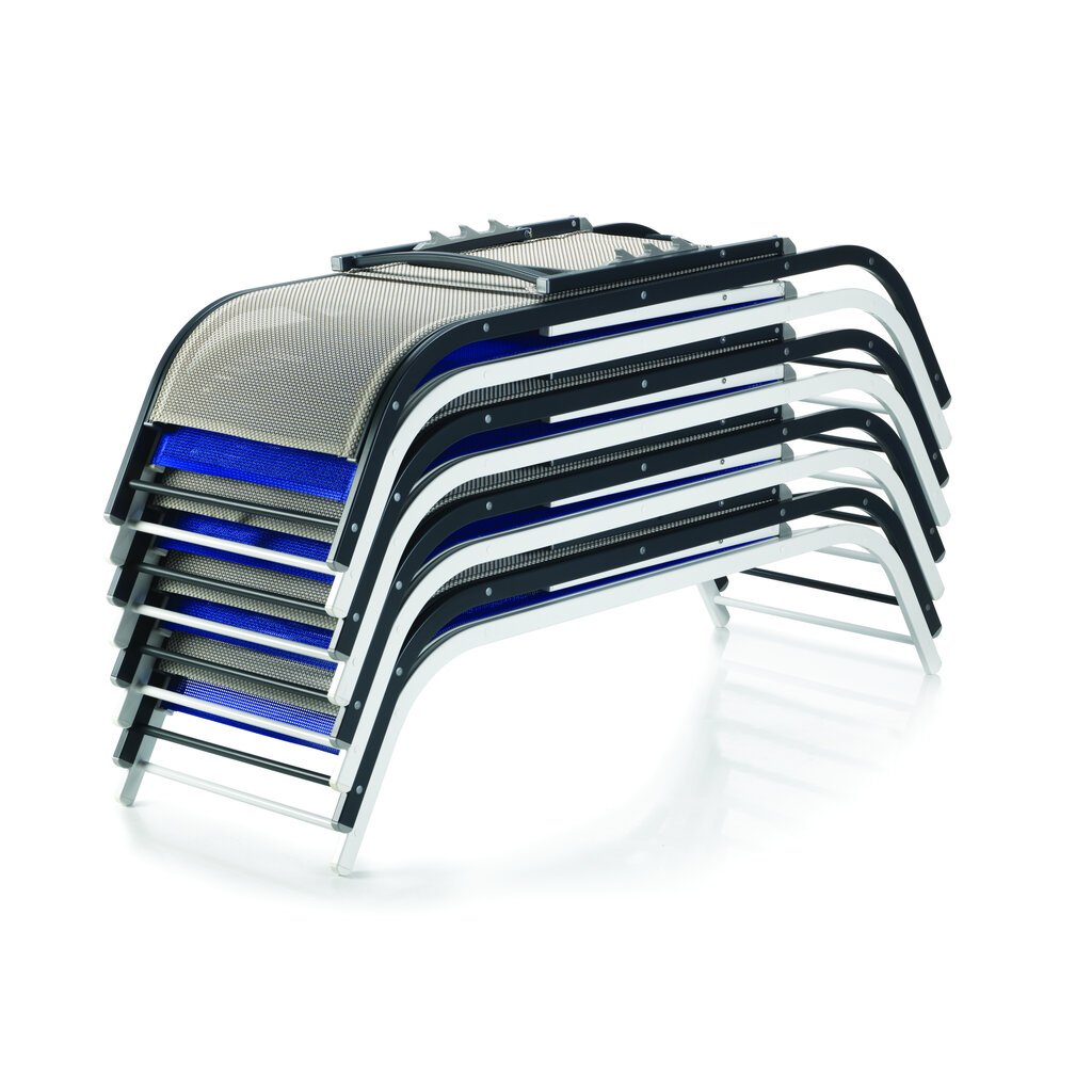 Ramberti Ligbed Santorini hoogwaardig aluminium met textileen