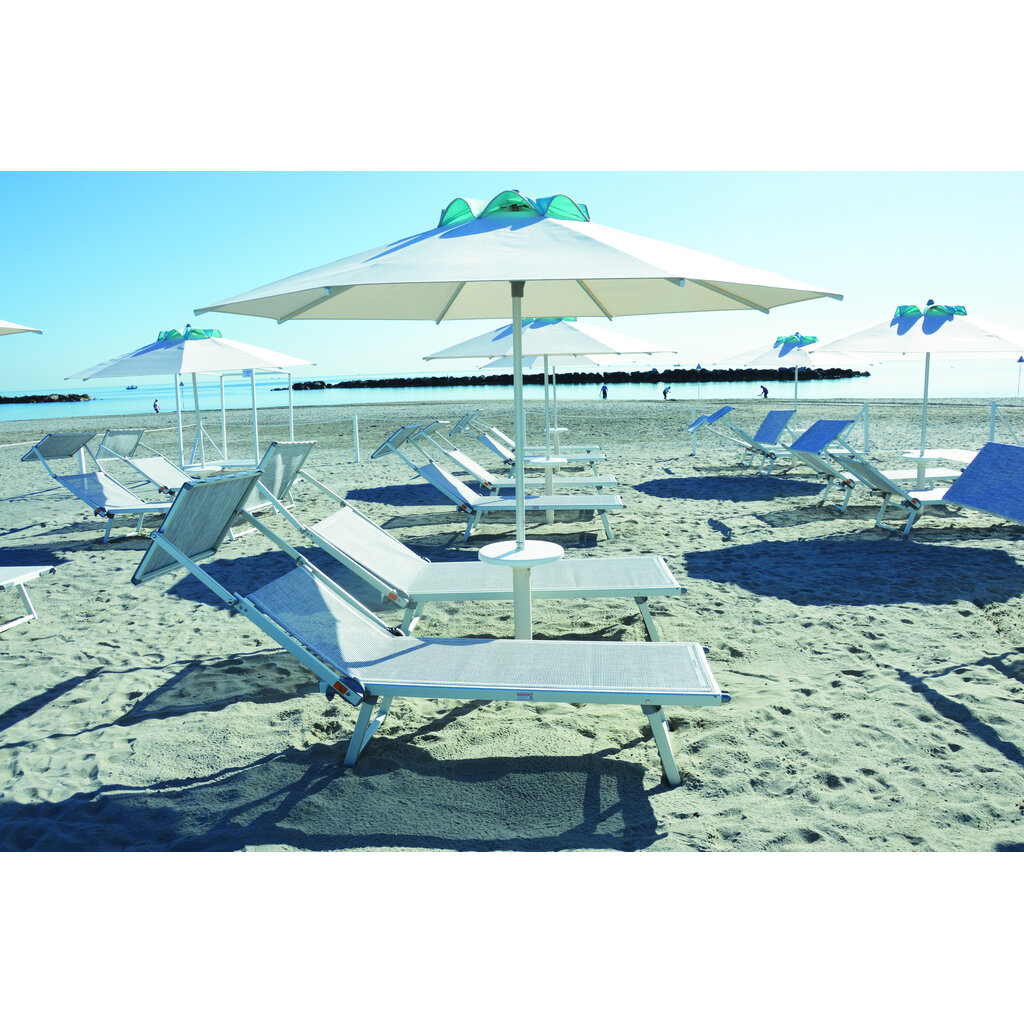 Ramberti Inklapbaar Italiaans ligbed Rio aluminium