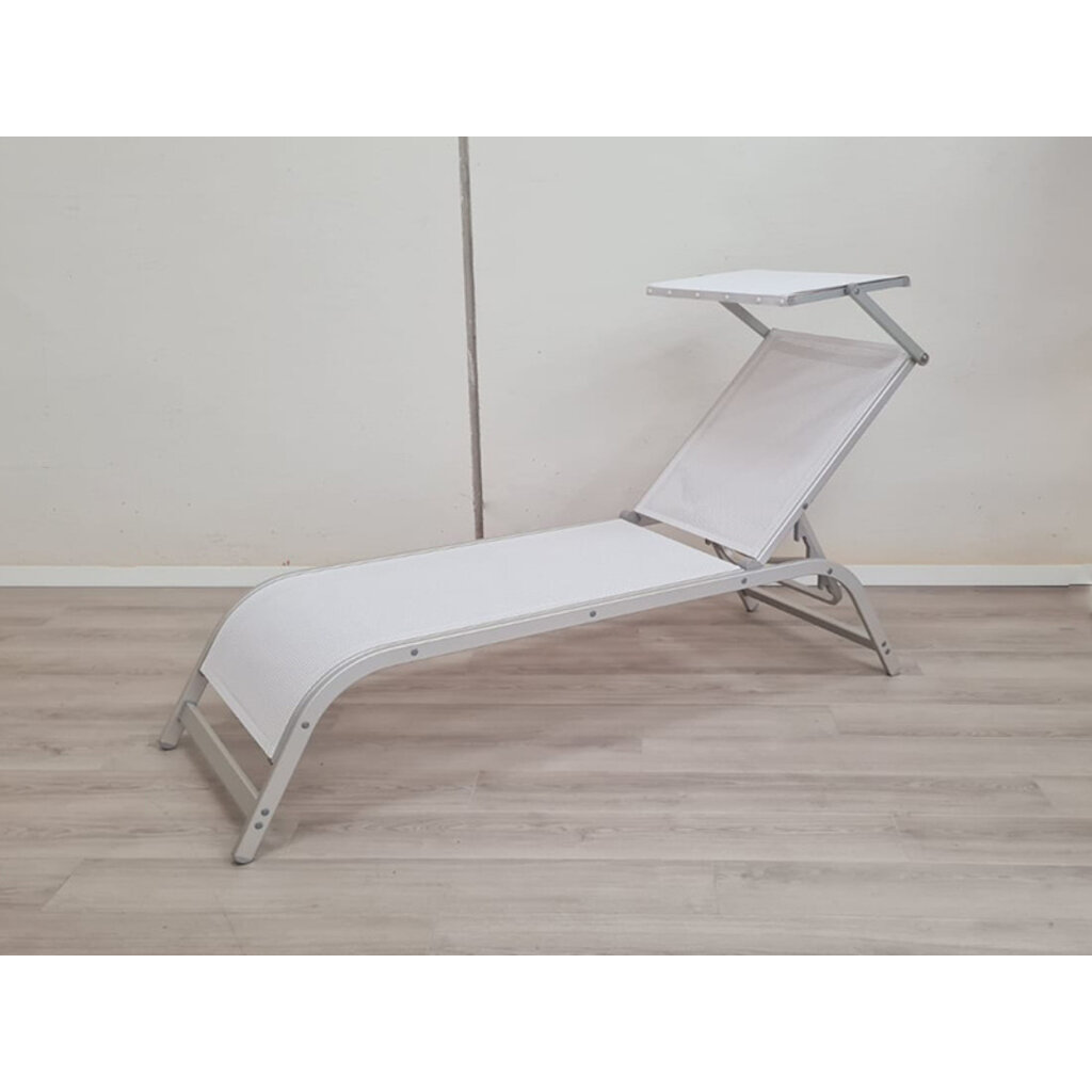 Ramberti Ligbed Santorini hoogwaardig aluminium met textileen