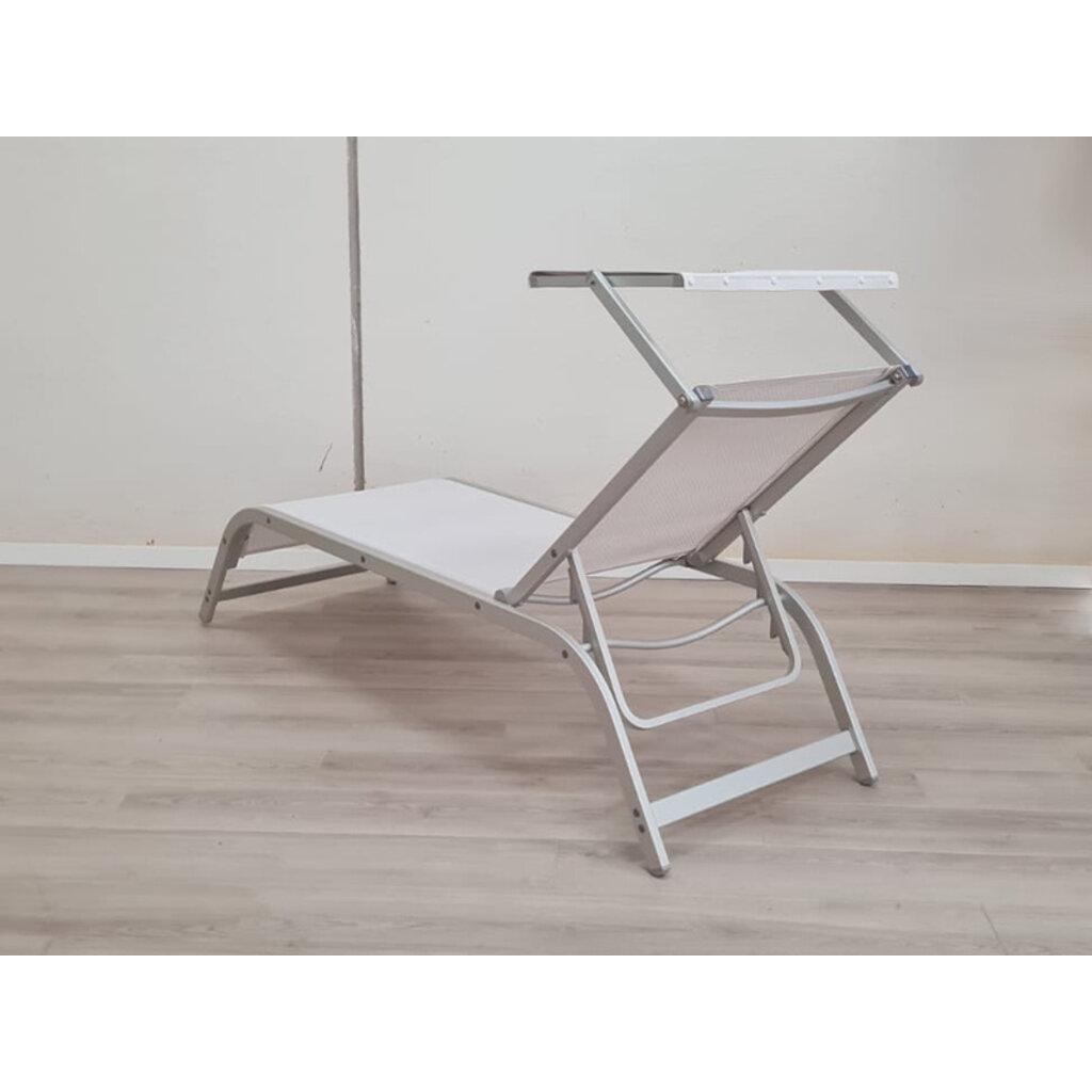 Ramberti Ligbed Santorini hoogwaardig aluminium met textileen