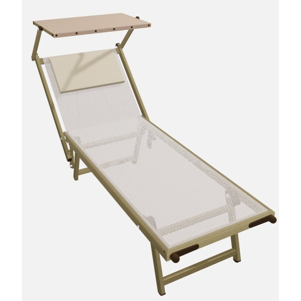 Ramberti Inklapbaar luxe Italiaans ligbed VIP extra breed