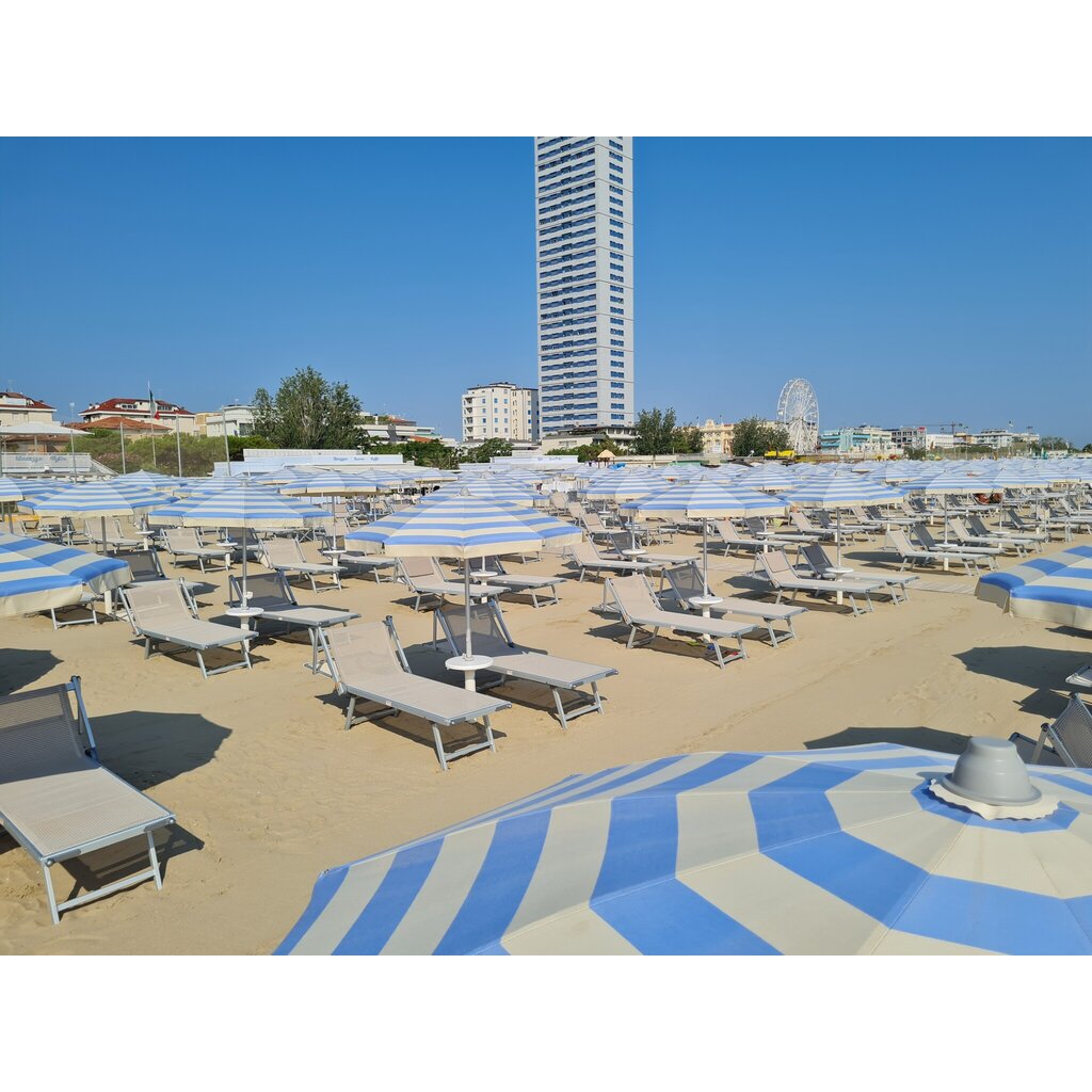 Ramberti Inklapbaar Italiaans ligbed Base aluminium met luifel