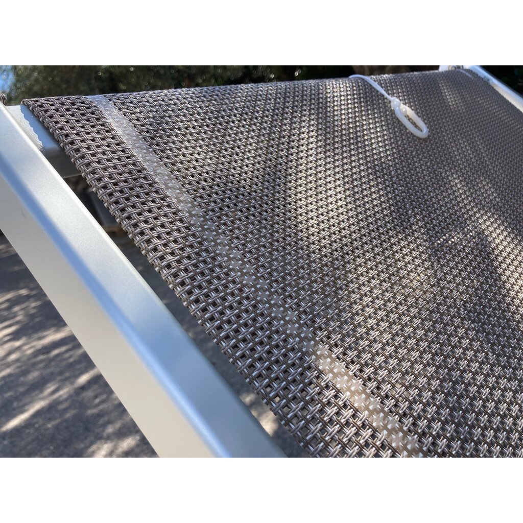 Ramberti Inklapbaar Italiaans ligbed T3 aluminium met luifel