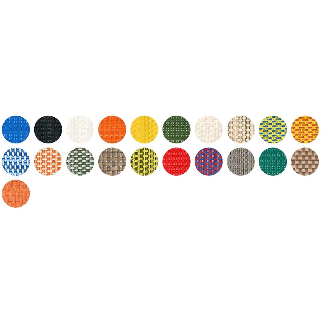 Ramberti Luxe textileen ligbed van essenhout met aluminium