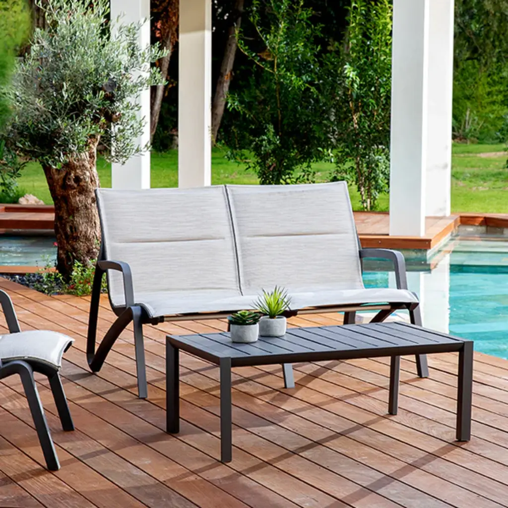 Grosfillex Mooie aluminium salontafel Sunset  SALE