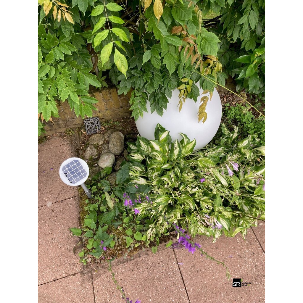 8 seasons design Kunststof waterbestendige solar bol lamp voor buiten