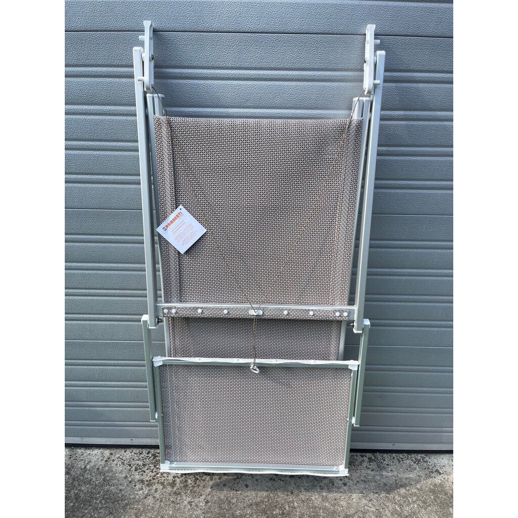 Ramberti Inklapbaar Italiaans ligbed T3 aluminium met luifel