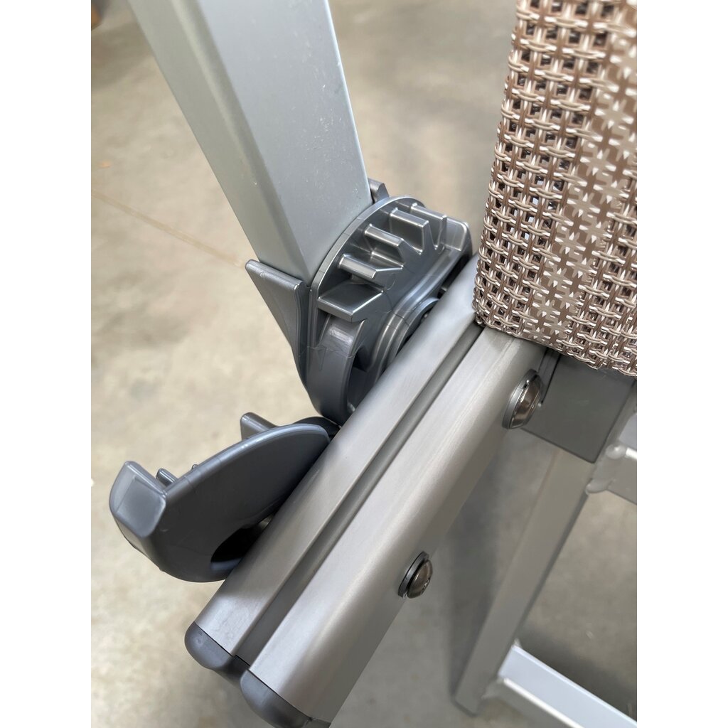 Ramberti Extra Lang Inklapbaar ligbed Rio aluminium