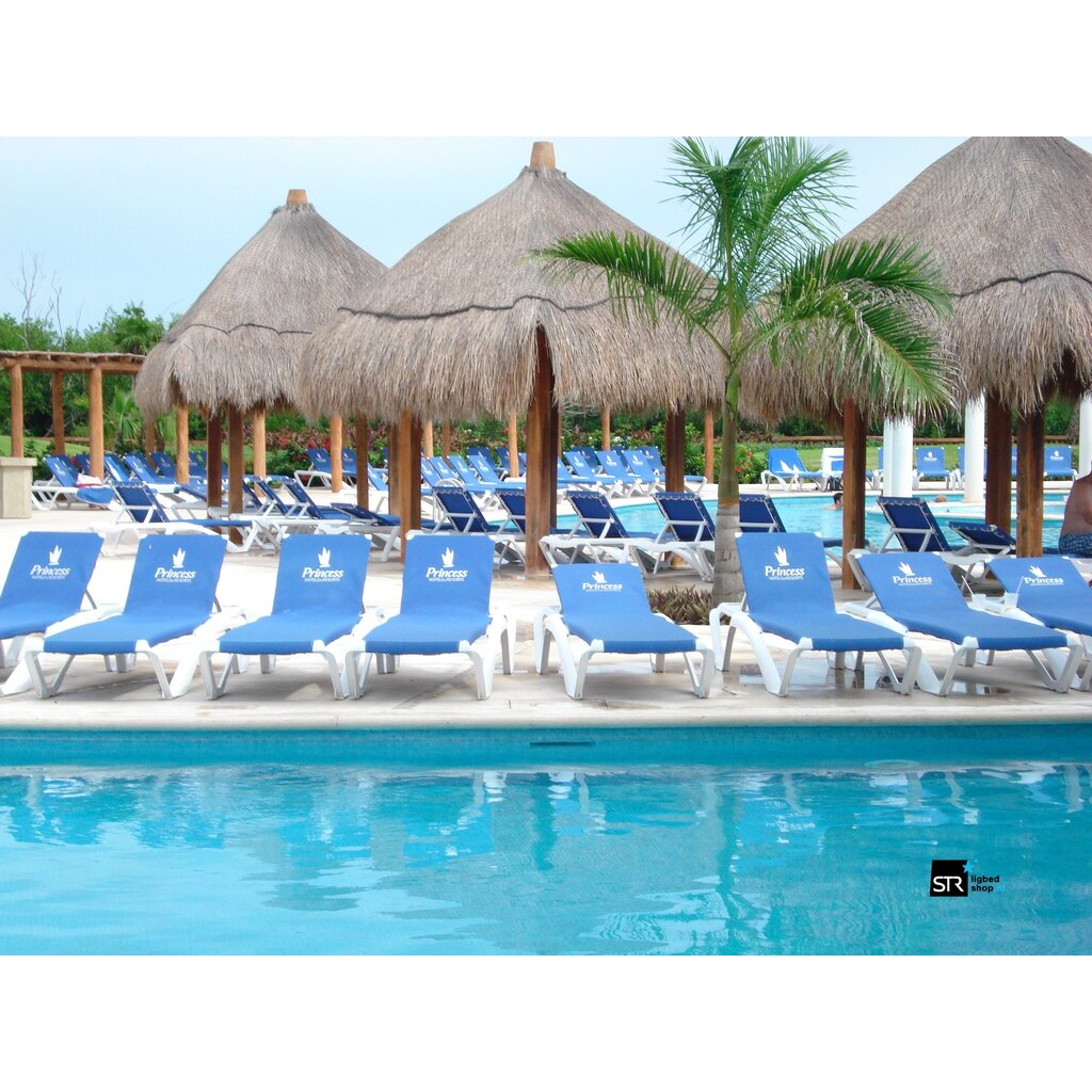 Resol Ligbed Marina Club wit frame met lichtgrijs textileen SALE