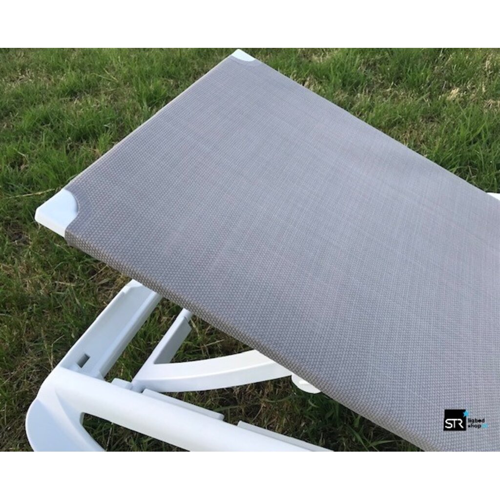 Resol Ligbed Marina Club wit frame met lichtgrijs textileen SALE