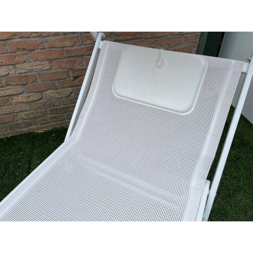 Italië design Inklapbaar ligbed Lusso aluminium XL comfort SALE