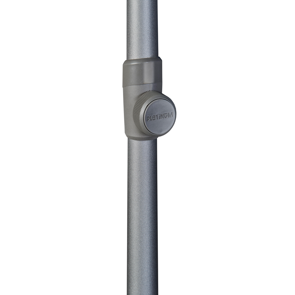 Platinum Ronde middenstok parasol Lisboa 250 of 300 cm SALE