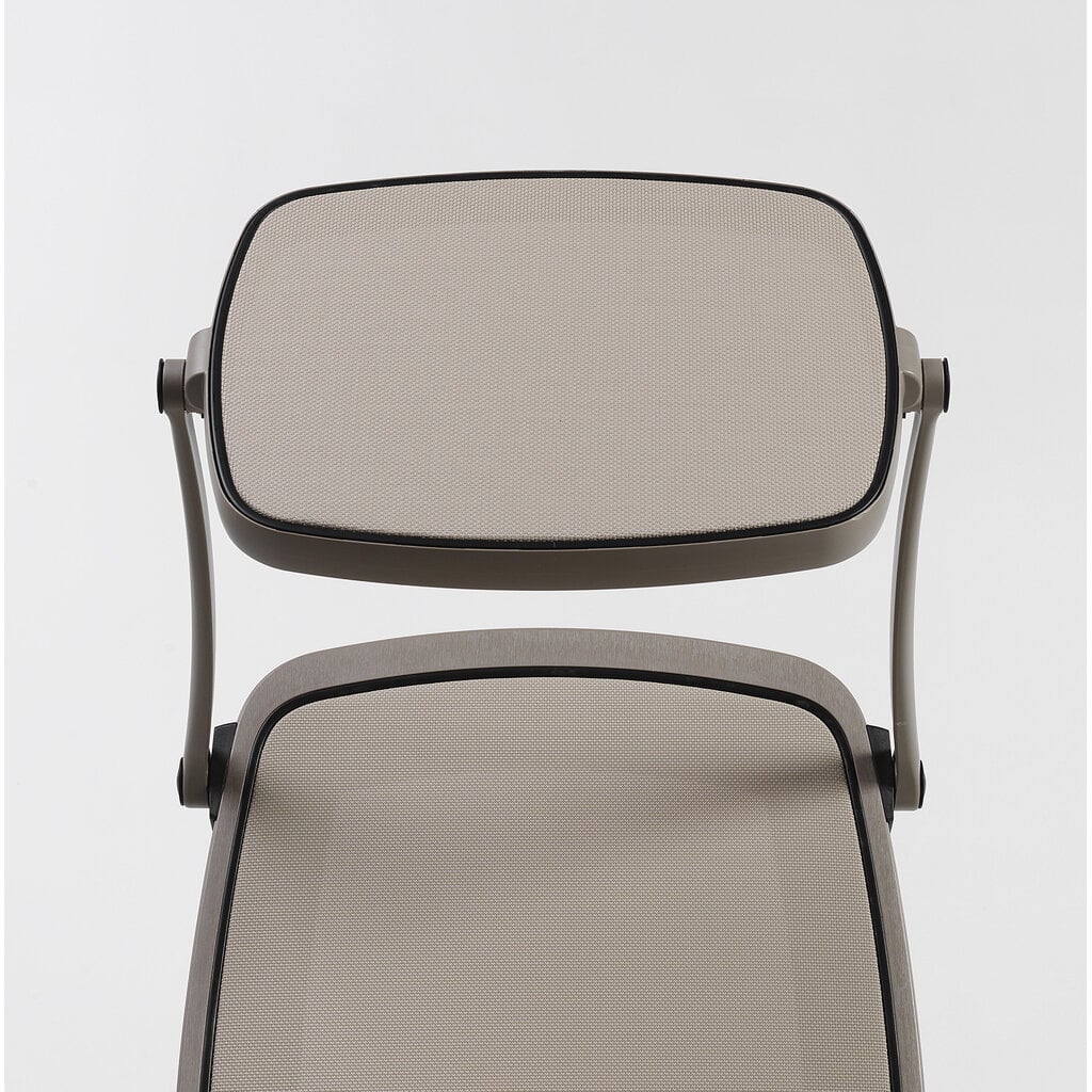 Nardi Ligbed SET Alfa antraciet frame - antraciet textileen en armleuning met luifel SALE