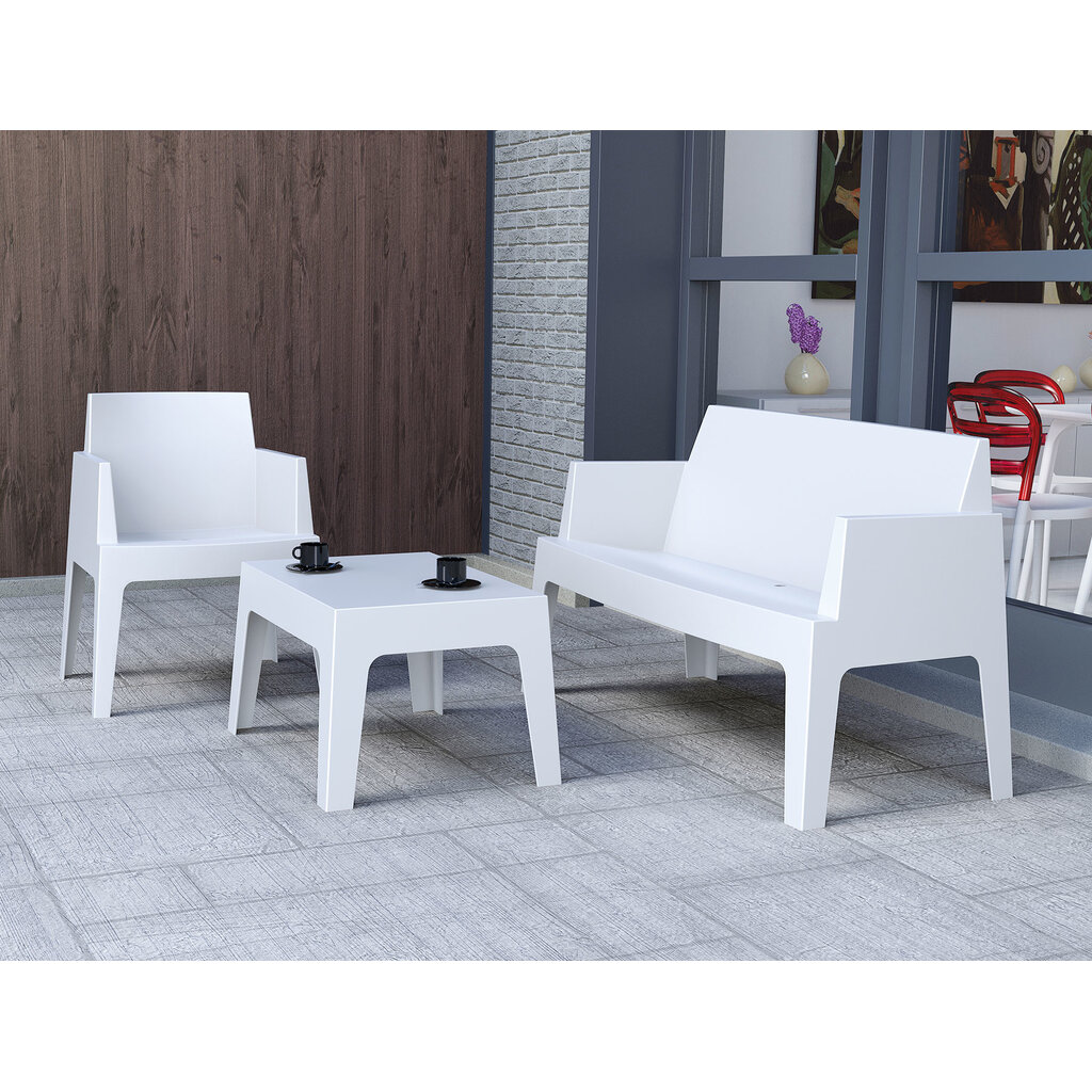 Siesta Bijzettafel Box van geheel kunststof  SALE