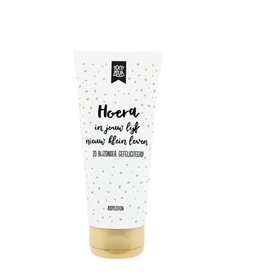 100% Leuk 100% leuk bodylotion HOERA IN JOUW LIJF NIEUW KLEIN LEVEN