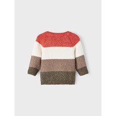 NAME IT BABY Name It baby NBMNEFAN LS KNIT Rooibos