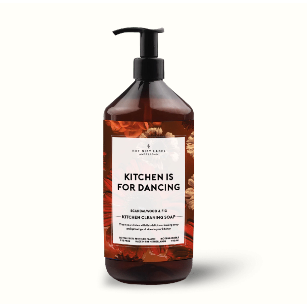 The Gift label The Gift Label Kitchen Cleaning Soap - Kitchen Is For Dancing