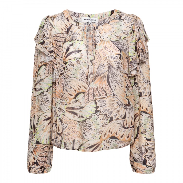 &Co &Co top AMARI BUTTERFLY