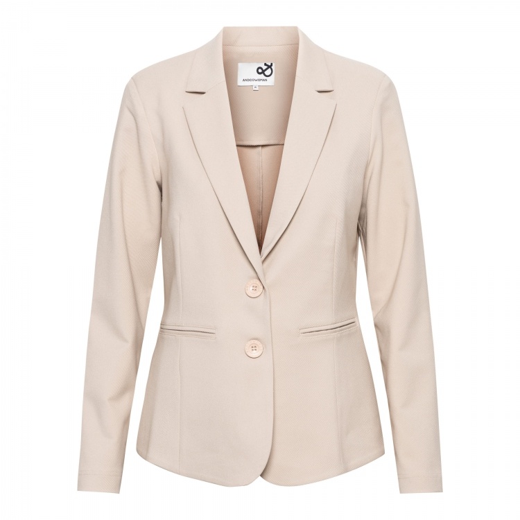 &Co &Co blazer PHILEINE COMFORT TWILL Sand