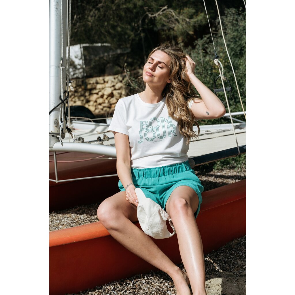 &Co T-shirt Solana Turquoise