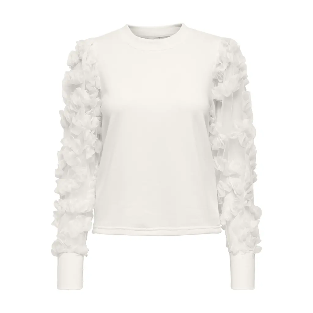 JDY Sweater Fairview White Alyssum