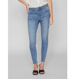 Vila Skinny Visarah Medium Blue