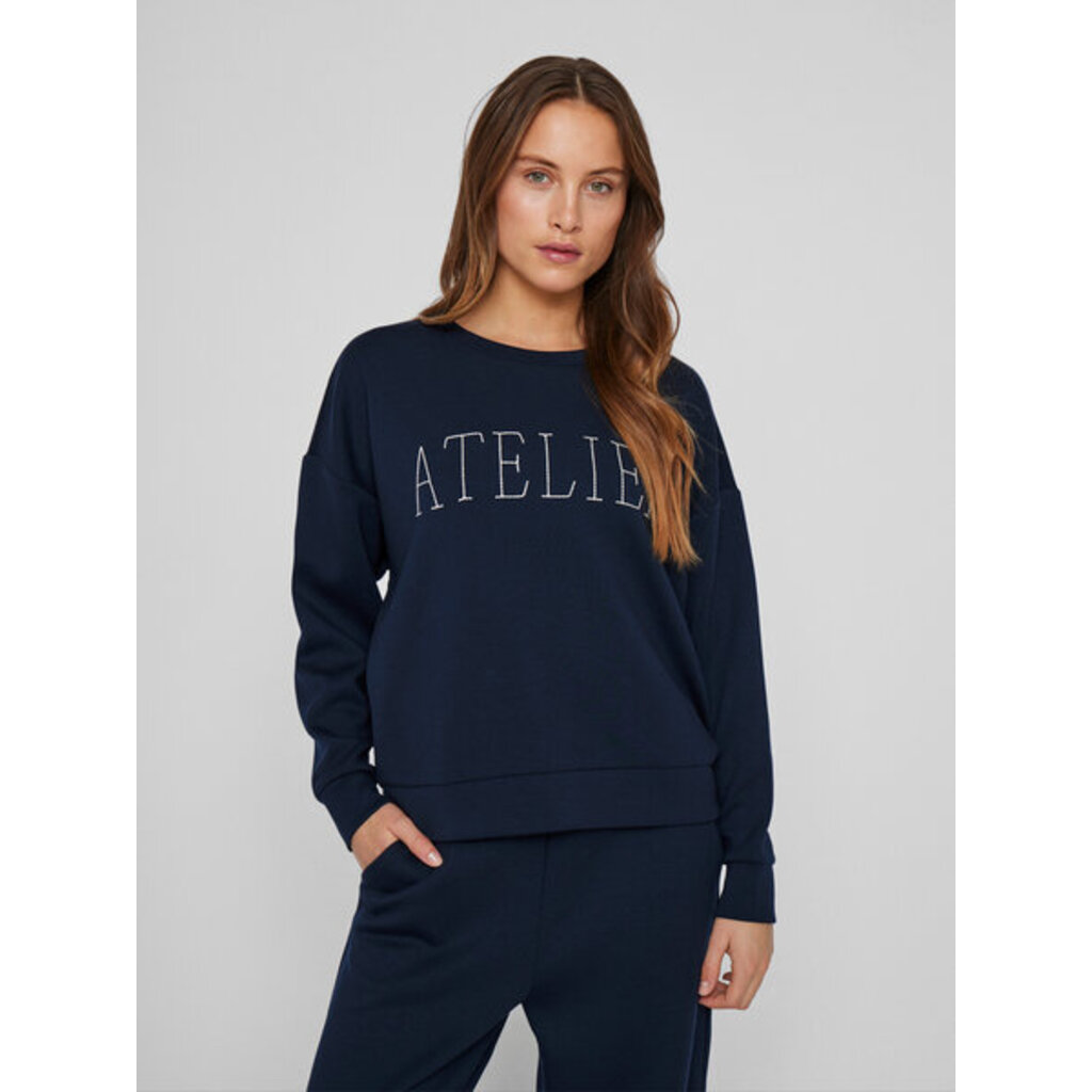Vila Top Visiffi Blue