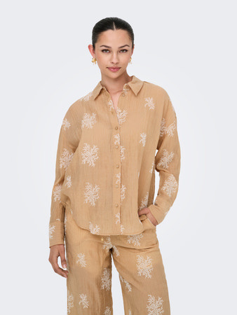 JDY Shirt Theo Latté