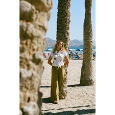 C&S the label Blouse Portofino White