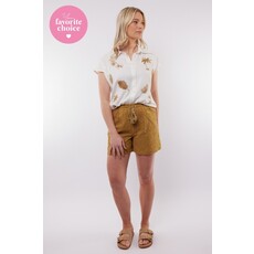 C&S the label Short Madrid Olive