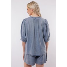 C&S the label Top Monterosso Denim