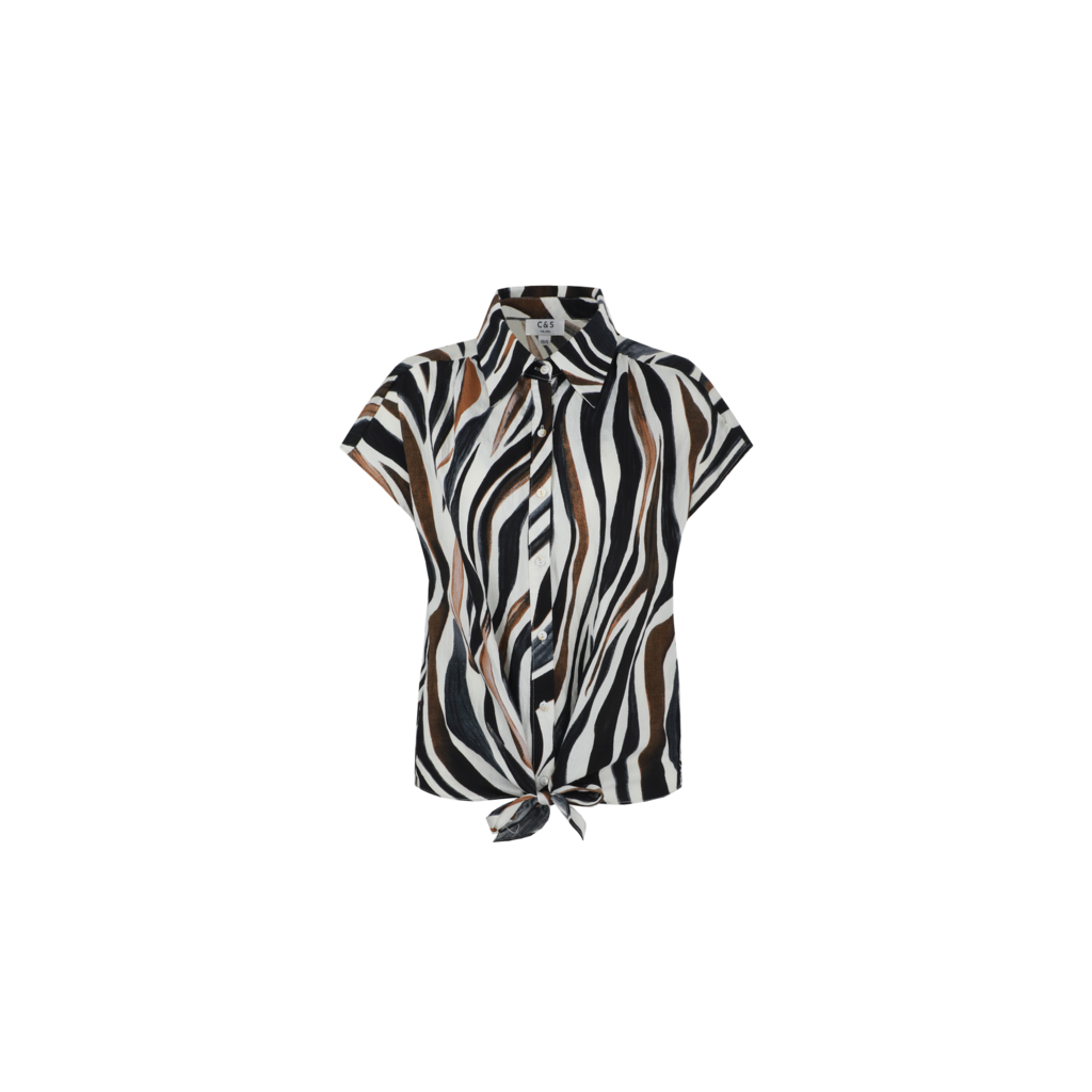C&S the label Blouse Puerto Rico Tiger eye