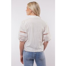 C&S the label Blouse Santa Cruz White