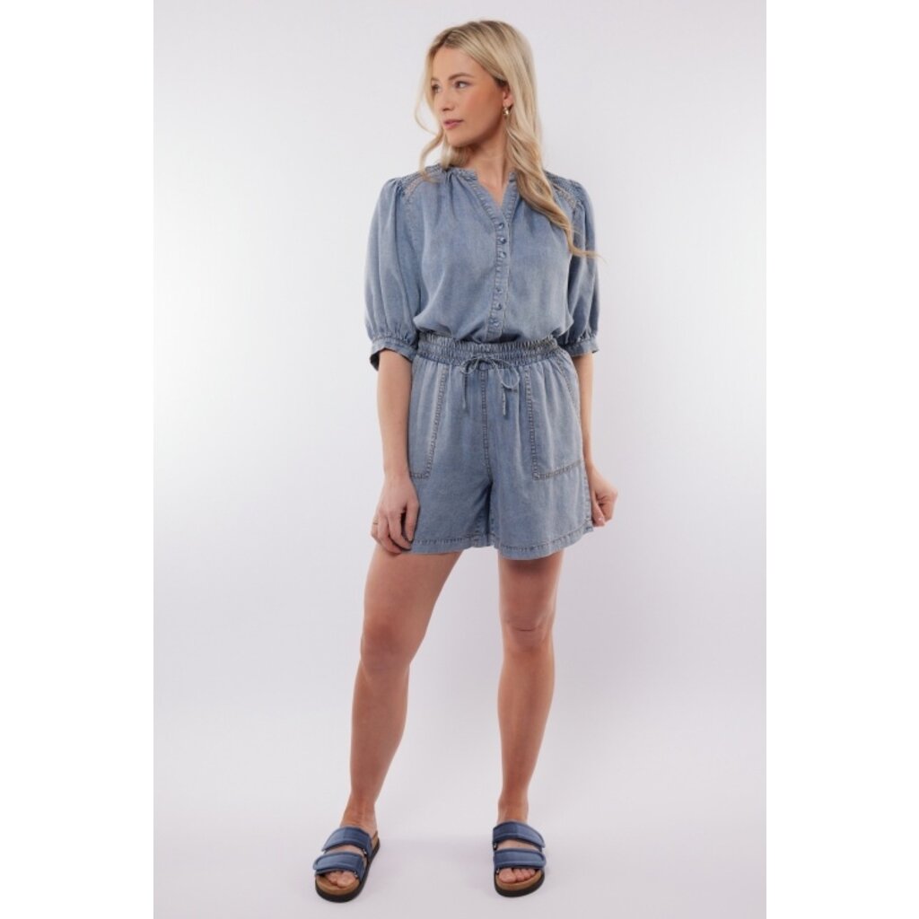 C&S the label Short Levanto Denim