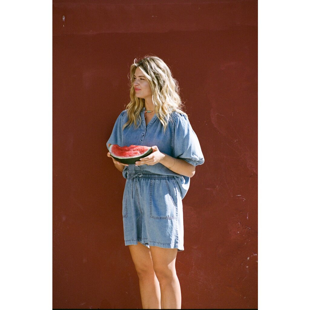 C&S the label Short Levanto Denim
