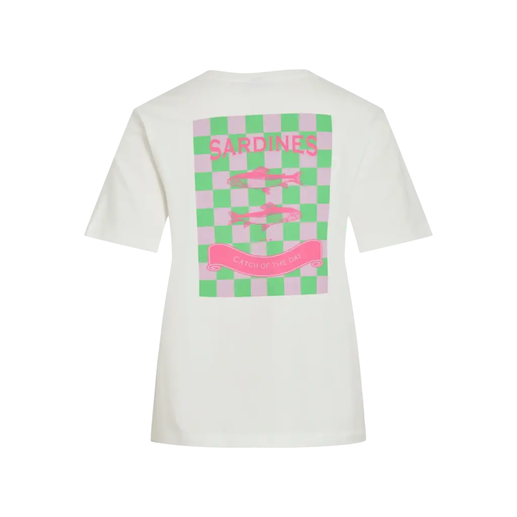 Vila T-shirt Vihiva Sardines