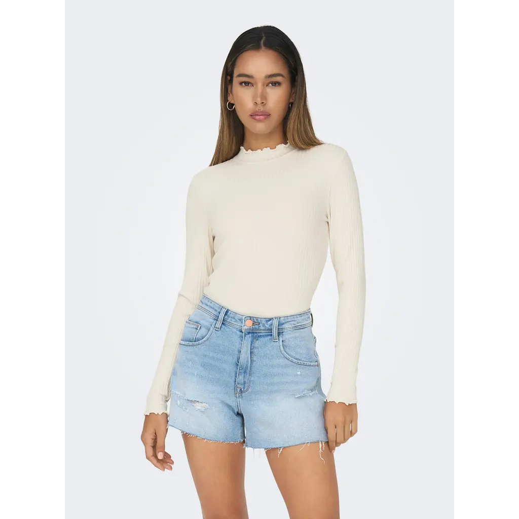 JDY Top Fransiska Whitecap